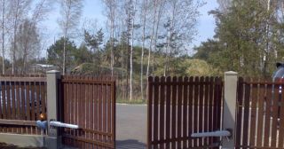 Купить распашные ворота из штакетника Тулун, цена от 2758 руб.